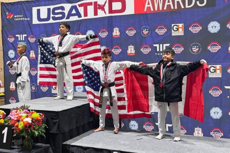 The foundation of victory: Taekwondo students from Maui medal at US Open